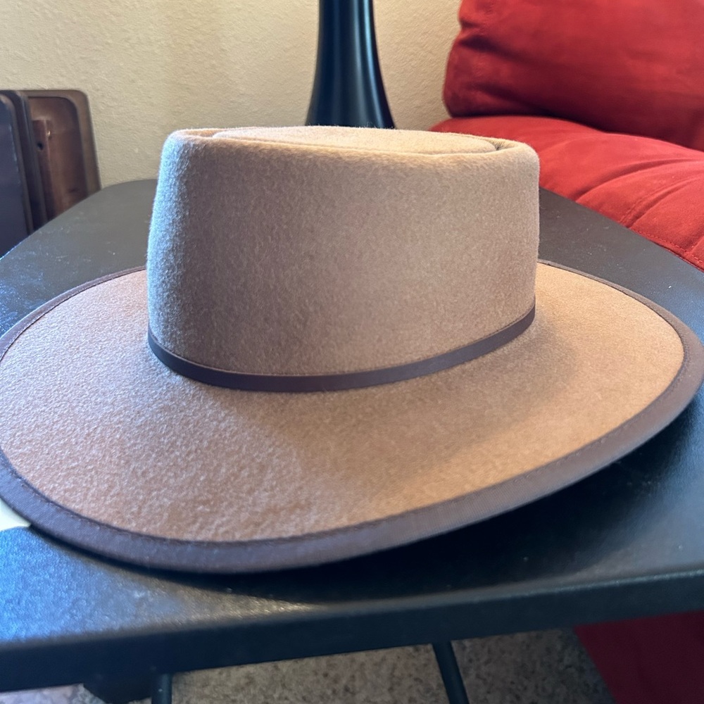 Brown Fedora size small
